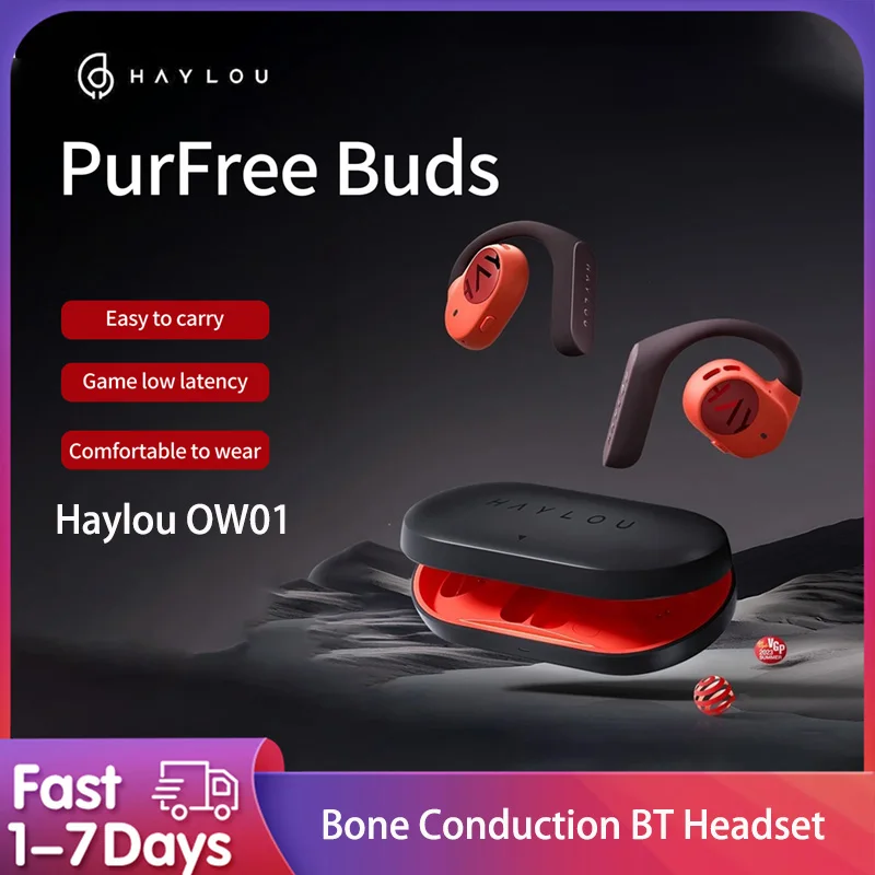 Водонепроницаемые спортивные наушники Haylou OW01