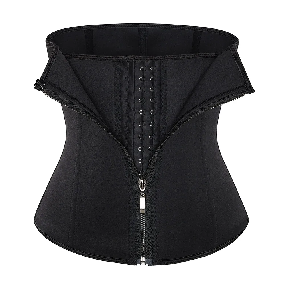 

Neoprene Corset Waist Trainer Double Pressing Cincher Underbust Corset Steel Bone Women Body Shaper Shapewear Slimming Belt