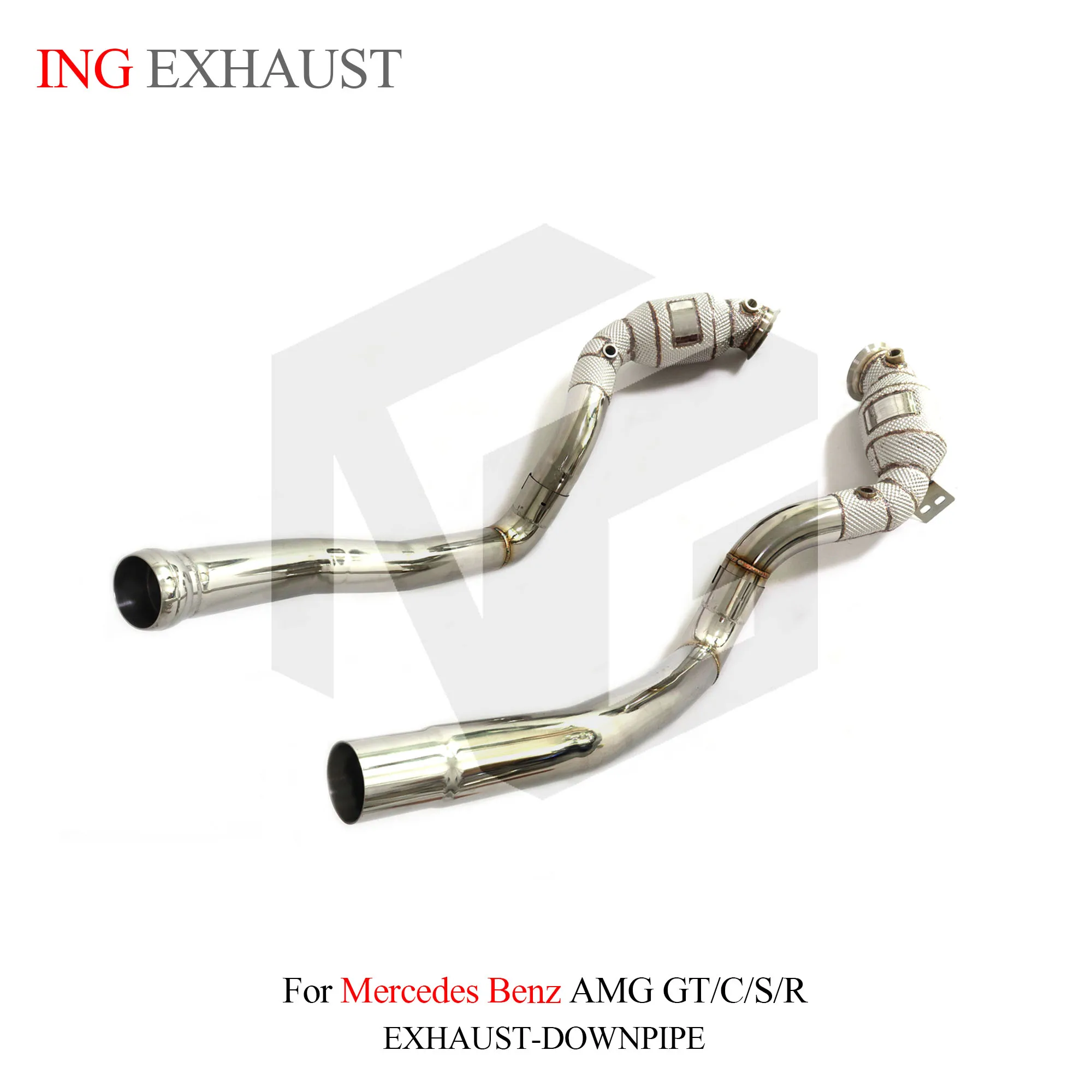 Катализованная водосточная труба ING SS304 для Mercedes Benz AMG GT GTC GTS GTR 4 0 т моторная