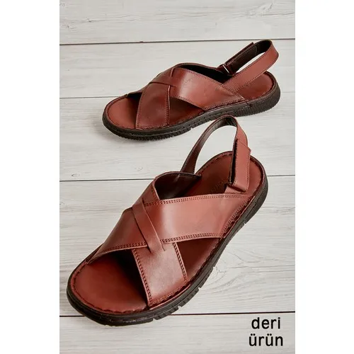 Coffee Men  S Sandals