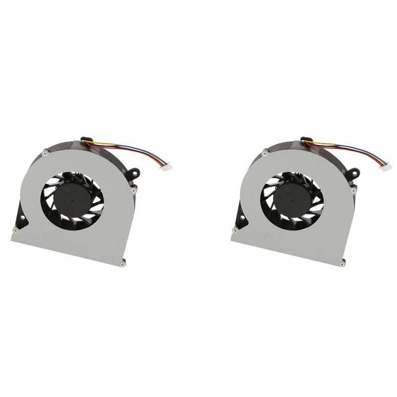 

2X New CPU Cooling Fan Fit 4Pin For HP Probook 4530S 4535S 4730S 6460B 6465B 8460P 646285-001 646284-00 Laptop DC 5V