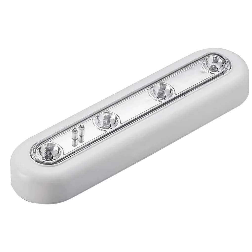 

Closet Lamp Touch Sensor LED Kitchen Lights For Bedroom Bed Light Cabinet Wardrobe Stair Garage Stick-On Decoration 3AAA Battery