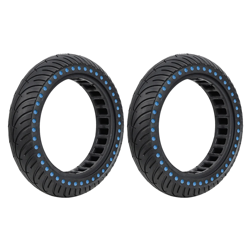 

Electric Scooter Tire Durable 8 1/2X2 Inner Tube Front Rear Millet Wear Color Solid Tire for M365 /Pro /1S Pro 2,Blue