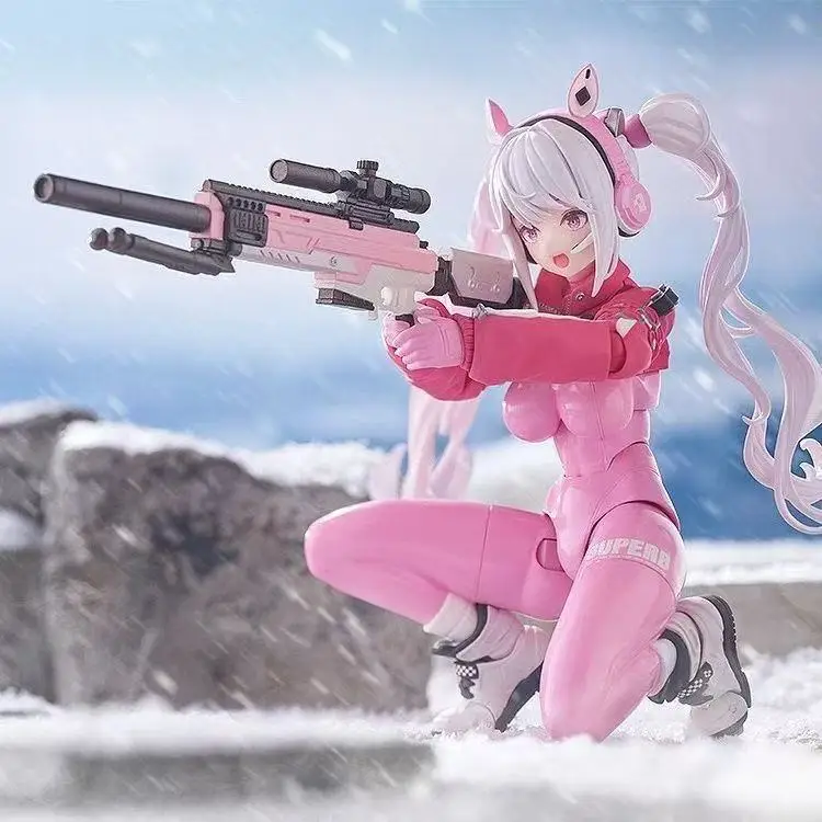 Фото Figma Nikke: Богиня Победы Алиса, игровая фигурка, коллекционные игрушки, орнамент, праздничные подарки для мальчиков №4