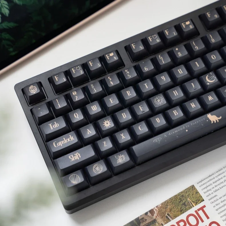 Конец времени колпачок KCA высота 142 клавиши полная пятисторонняя сублимация