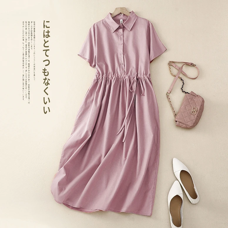 Торговый магазин со скидками вывод из буфета хлопковое льняное платье с коротким