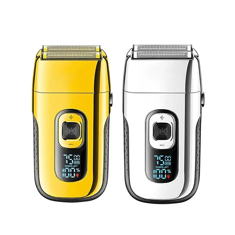 

Electric Shaver Razor for Men Mini Metal 2 Blade Shaving Machine Professional USB Rechargeable Beard Trimmer