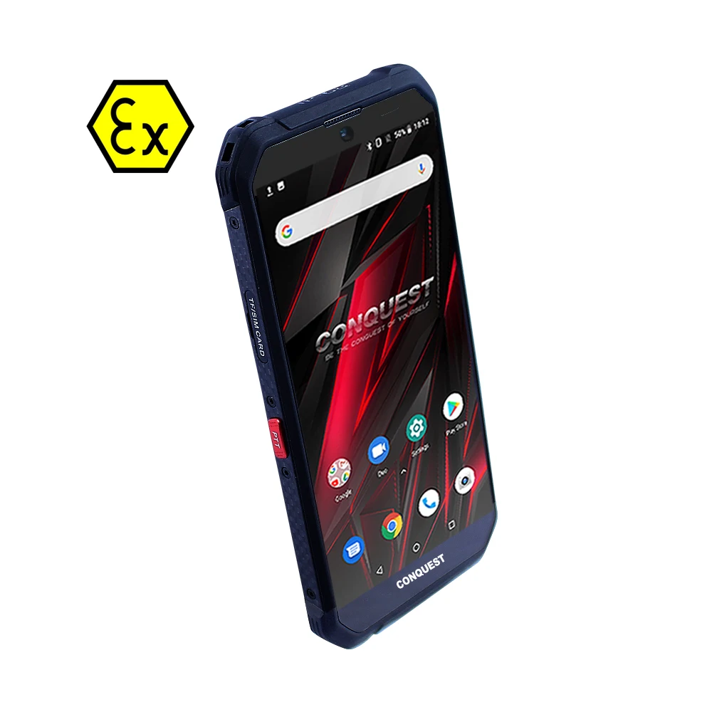 CONQUEST S21 NFC IR противовзрывное решение Android ATEX IoT терминал хорошие прочные телефоны 4G