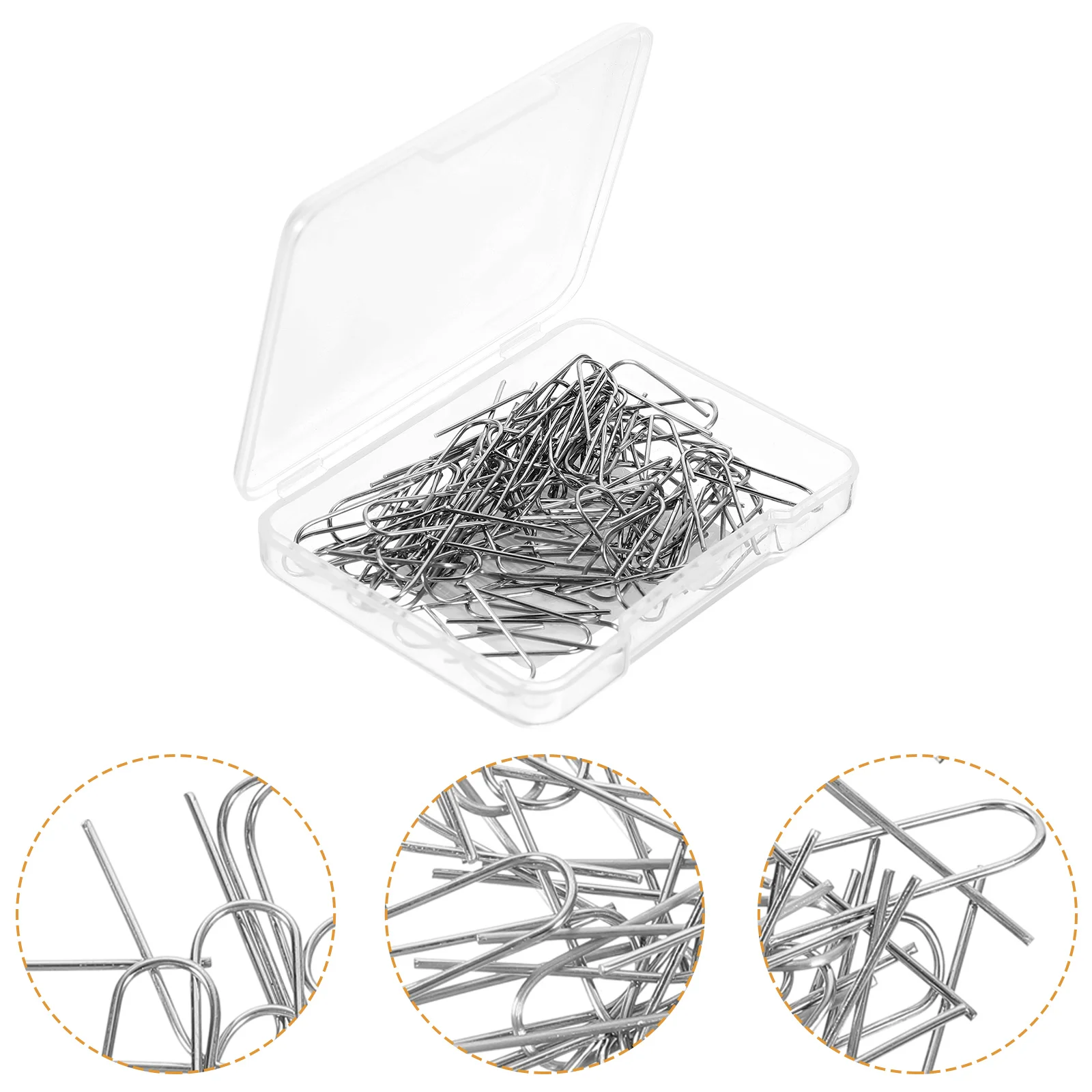 100 шт. ювелирное кольцо нихромовая проволока для изготовления керамики крючок