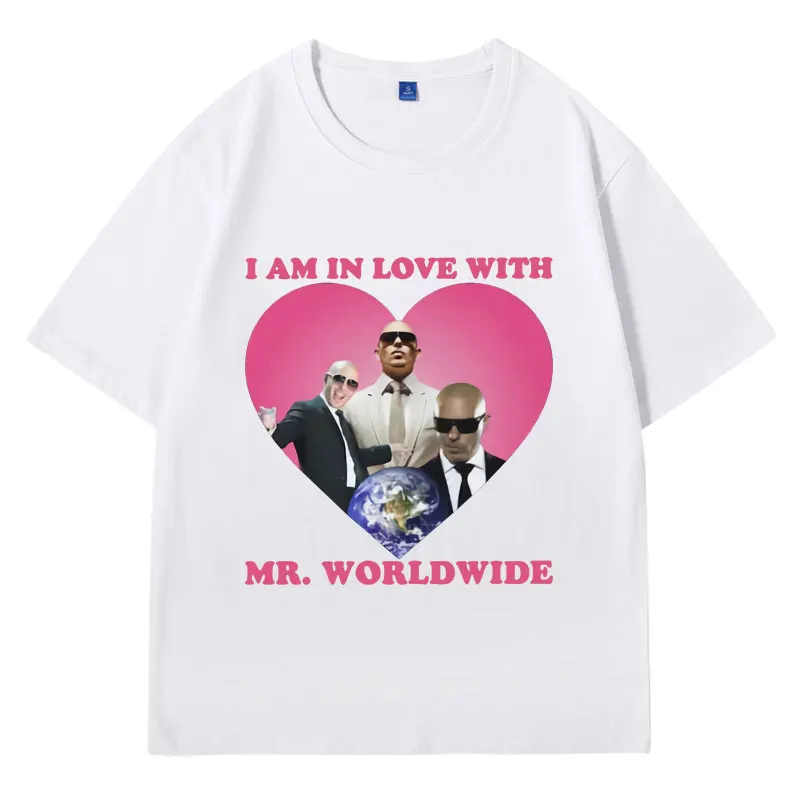 Mr Pitbull Worldwide Been There Done That T Shirt Funny Meme Graphic T-shirts Men Women's Fashion Retro Oversized Short Sleeves