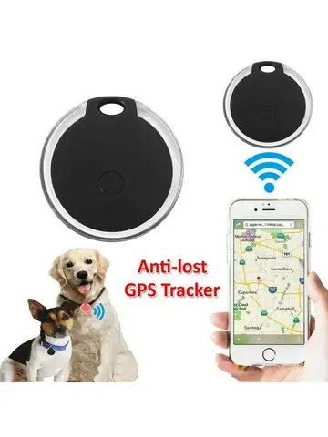 Мини GPS-локатор для домашних животных, собак, кошек, трекер слежения, устройство против потери, поиск Bluetooth для IOS 7,0 и Android 4,4 и выше