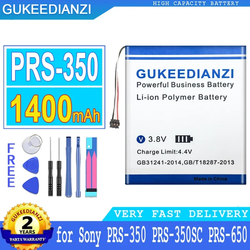Аккумулятор GUKEEDIANZI 1400 мАч 1-853-016-11 LIS1459MHPC9SY6 для Sony PRS-350 PRS-350SC PRS-650BC PRS-650RC Bateria