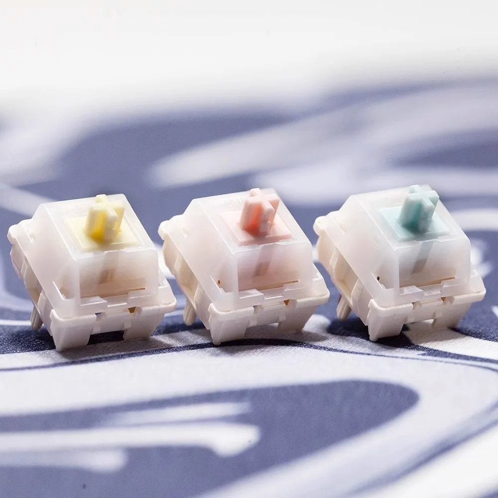 MiFuny QTUO Milk Candy Линейный микропереключатель для механической клавиатуры