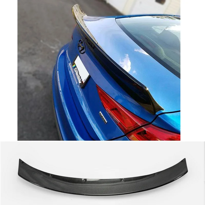 

For Hyundai Elantra Avante AD 2016 Onwards Carbon Fiber Rear Ducktail Spoiler Trunk Wing Glossy Finish Car Tuning Body Kit