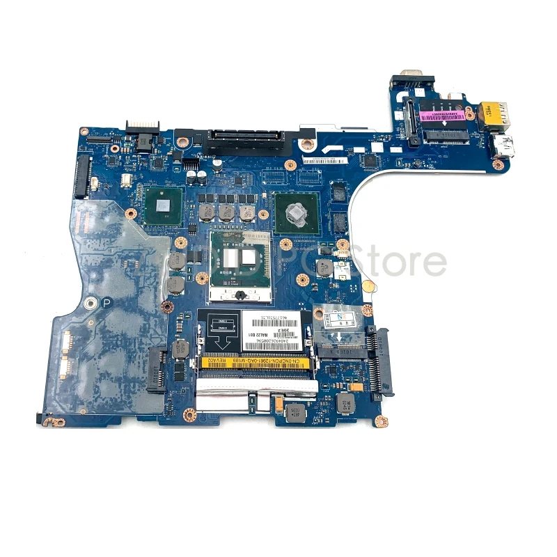 

Системная плата ZUIDID Φ 0NCPCN для ноутбука DELL Latitude E6510 CN-0NCPCN QM57 материнская плата для ноутбука 512M