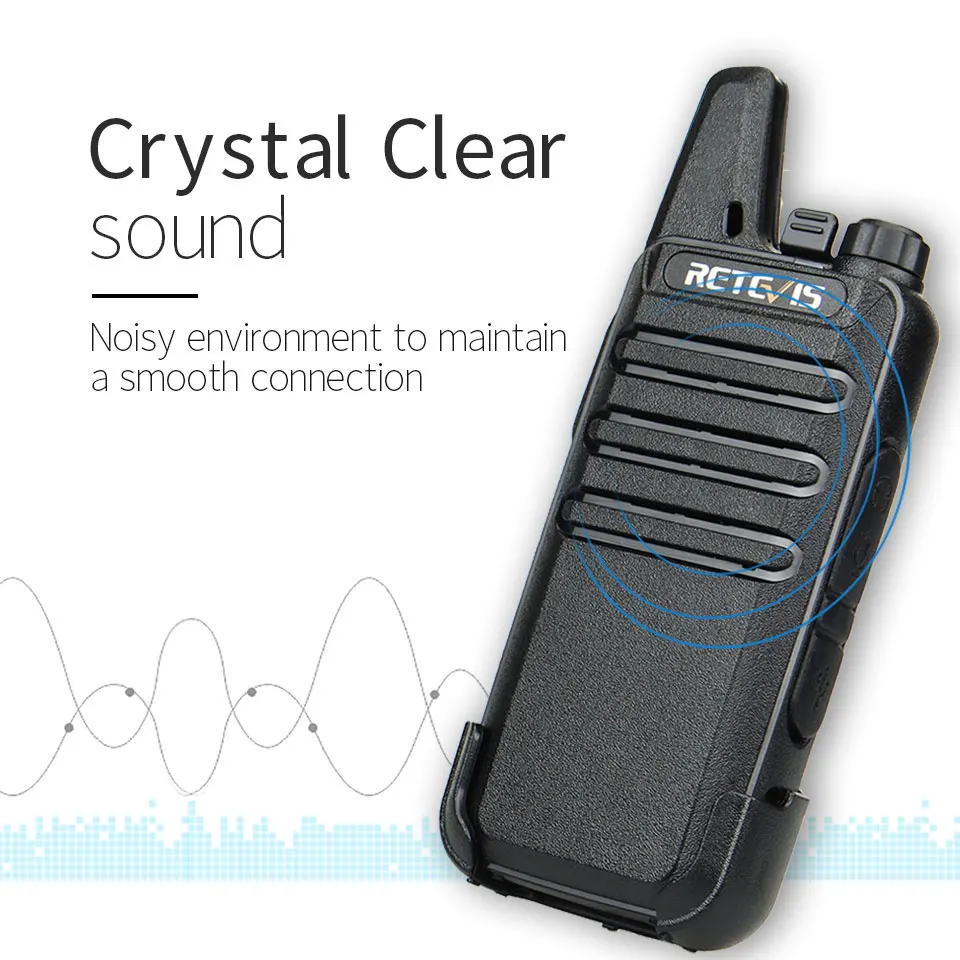 cheap wholesale mini walkie talkie 10 pcs retevis two way radio walkie talkies rt622 rt22 pmr 446 radio ht hotel restaurant cafe free global shipping
