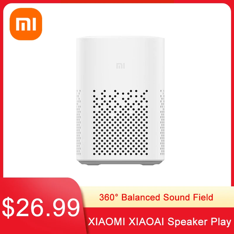 

Динамик Xiaomi Xiaoai, Bluetooth 4,2, звуковая шкатулка, Wi-Fi, дистанционное управление голосом, Bluetooth колонки с микрофоном, смартфон