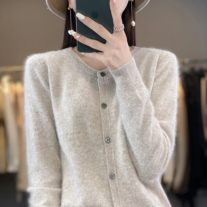 Рисунок 6 - 100% норковый кашемировый женский кардиган