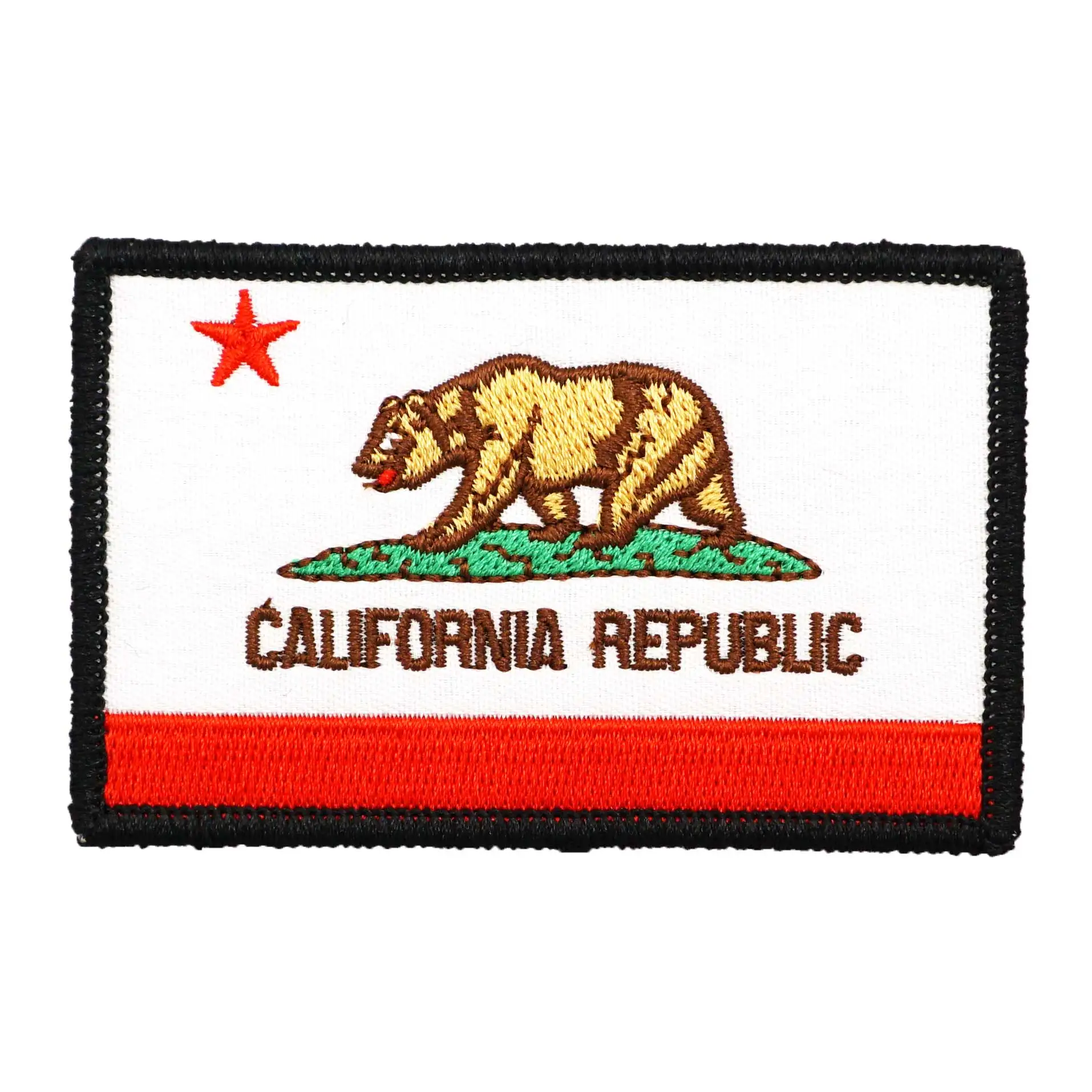 Нашивка-крючок и петля для вышивания в Калифорнийской Республики