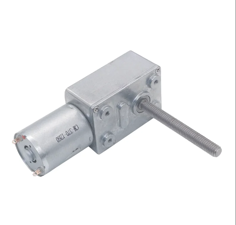 4632-370 12 В постоянного тока WormBringsmart Редуктор M6 Винт Длина вала 50 мм Червячные