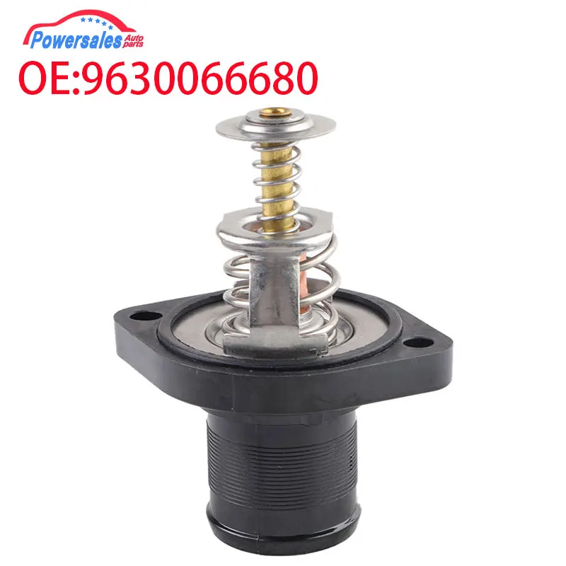 Новый корпус термостата двигателя для Peugeot 206 307CC/SW 308 407 408 607 3008 Citroen C3 C4 C5 Xsara 9630066680