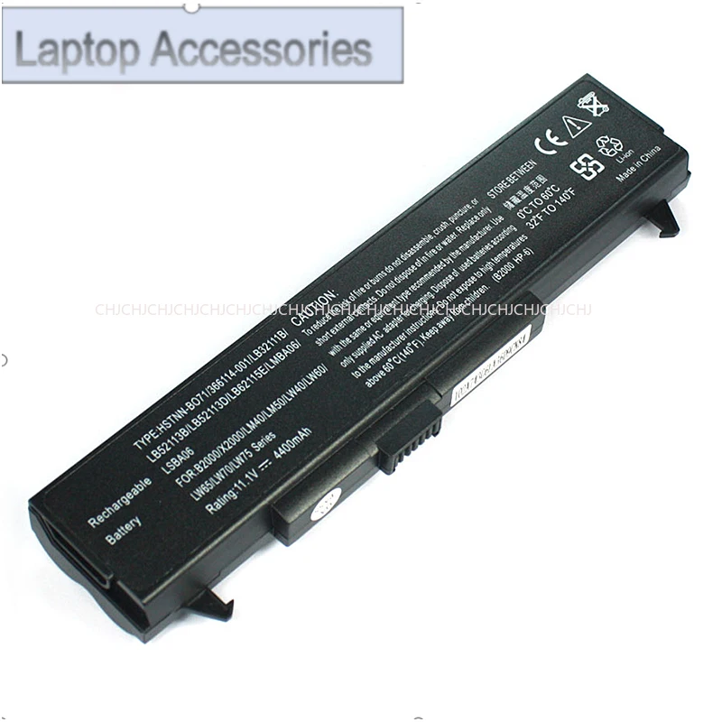 Фото FF LB32111B LB52113B LB52113D BO71 Аккумулятор для ноутбука LG LE50 LM60 LM70 LS50 R400 R405 RD400 LS70 LS75 LS45 для HP B2000 №5