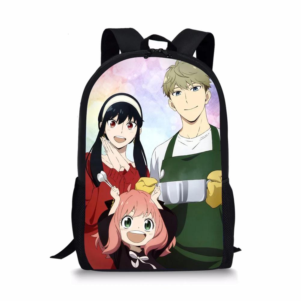 Spy Family Element Printing Pattern School Backpacks Personalized Kids Daypack New Design Rucksack for Teenager