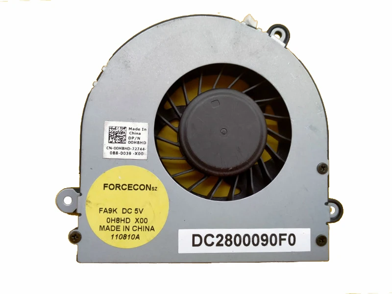 

NEW ORIGINAL Laptop CPU Cooling Fan For DELL Alienware M14X CPU 0H8HD 00H8HD