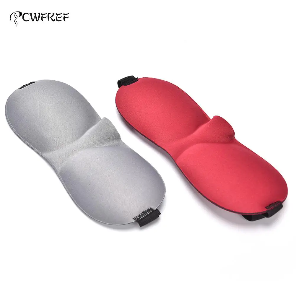 

1PCS 7 Colors Fashion 3D Eye Mask Night Relax Sleep Soft Padded Shade Cover Sleeping Blindfold Travel Outdoor