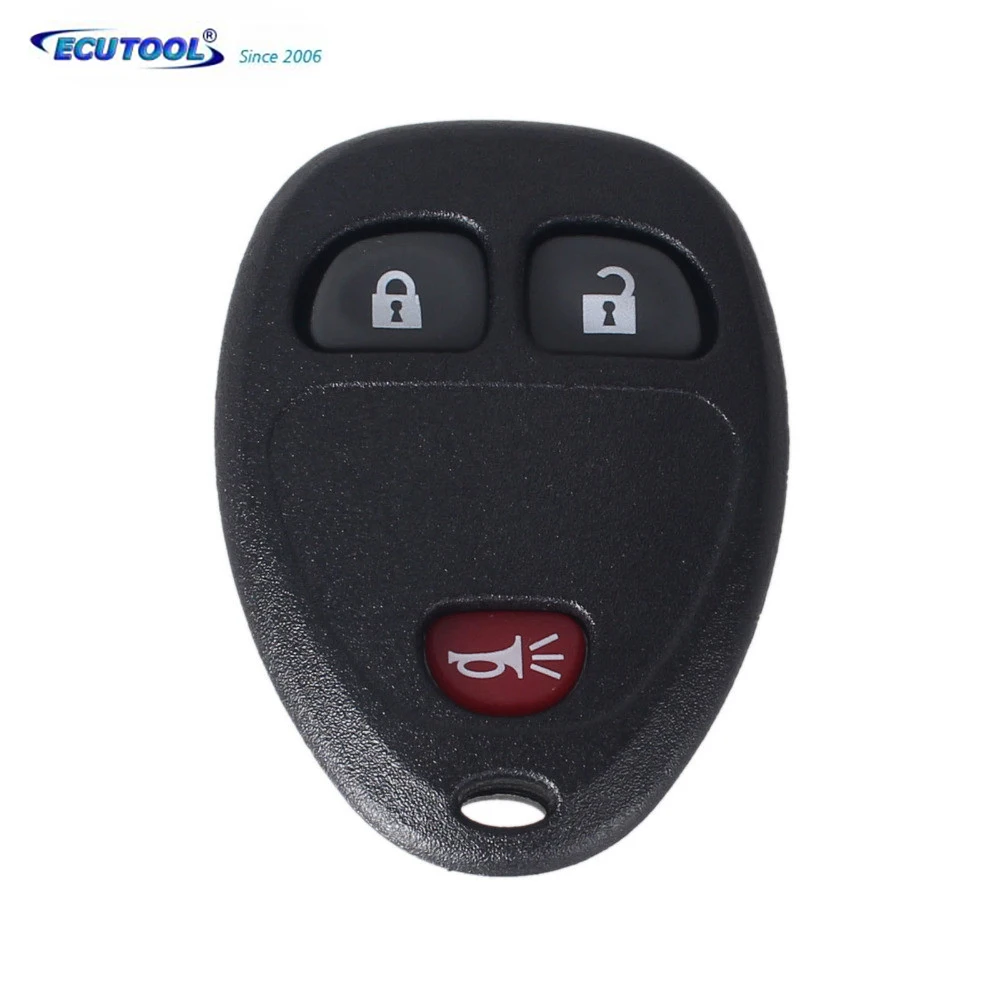 3 Buttons No Chip Blank Remote 2 + 1 Panic Key Shell Case Cover For Buick Hummer H3 GMC For Chevrolet Colora