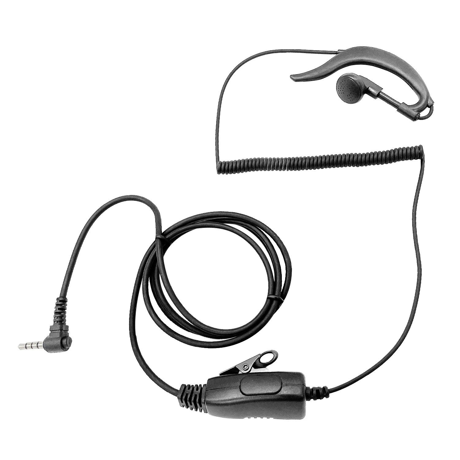 Type G A Long Line Headphones Walkie Talkie Headset Earpiece Handest PTT Microphone for YEASU VX-1/1R,VX-2/2R,VX-3/3R,VX-5/5R