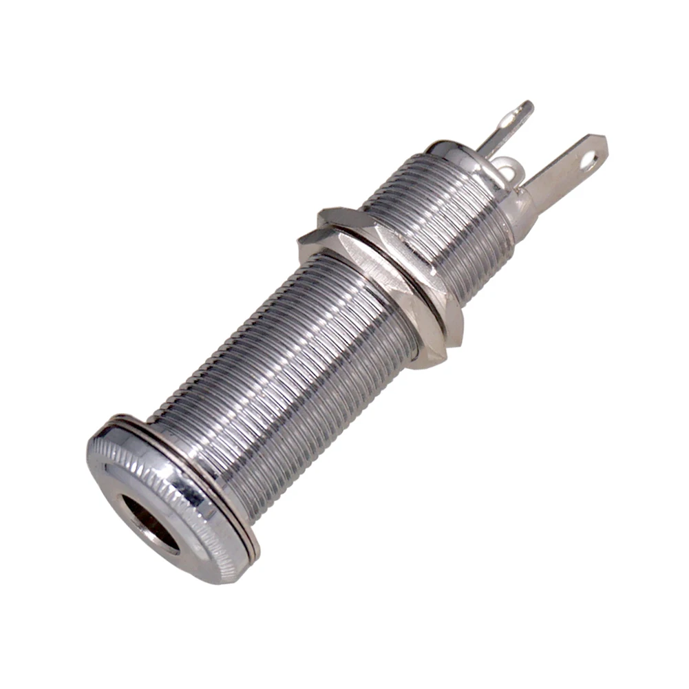 

Duable High Quality Particular Brand New Guitar Socket Jack Electric Bass Stereo Output 6.35mm Hole Accessories