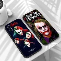 funny joker clown phone case for xiaomi note 10 pro lite 10s 10 pro lite 11 pro lite ultra soft shell coque silicone cover