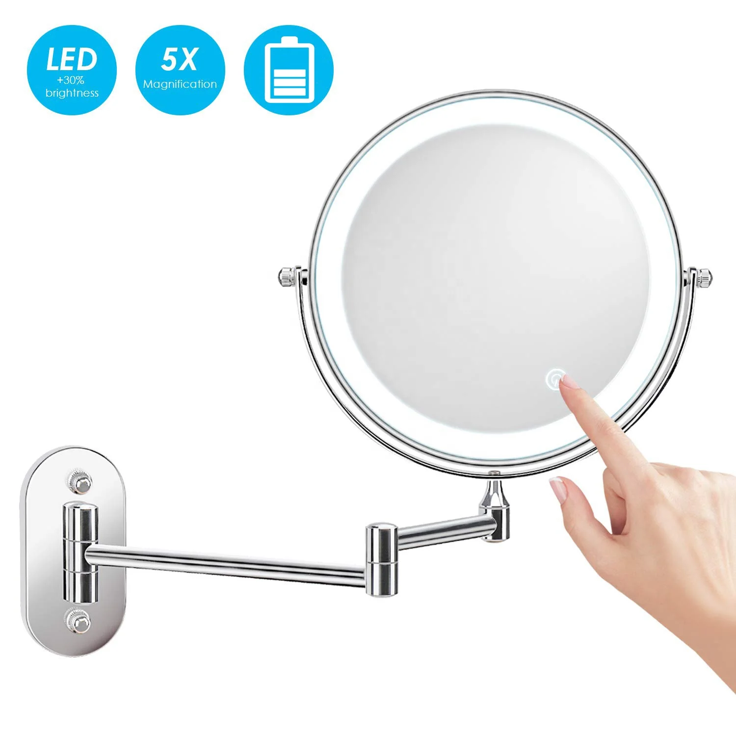 

Espejos Para Maquillaje Flexible Bathroom Smart Mirror X10