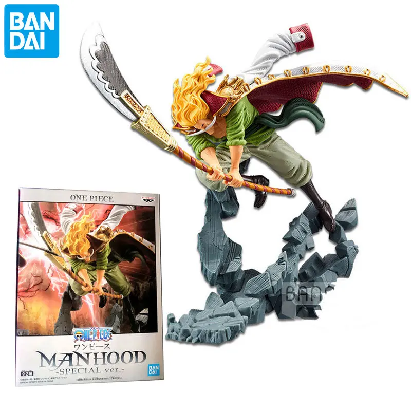 

In Stock Original Bandai One Piece MANHOOD Century Duel Edward Newgate Action Figure Collectible Model Toys for Boys