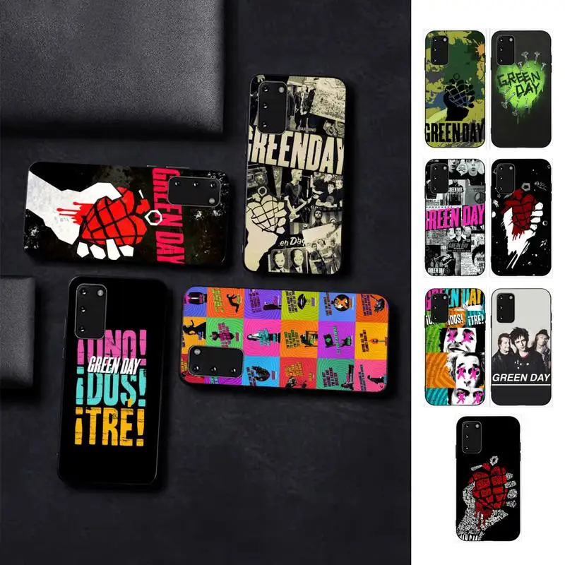 Green Day hot funda Phone Case for Samsung S10 21 20 9 8 plus lite S20 UlTRA 7edge
