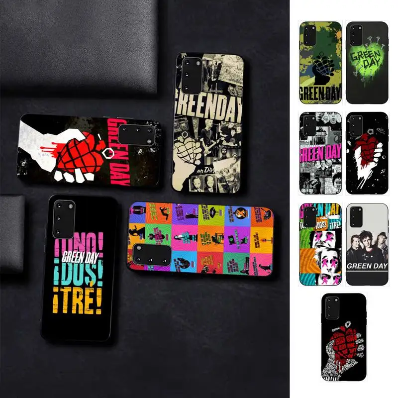 

Green Day hot funda Phone Case for Samsung S10 21 20 9 8 plus lite S20 UlTRA 7edge