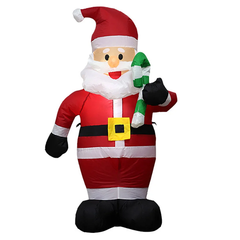 

1 Set Inflatable Christmas Santa Prop Creative Xmas Inflatables US Plug