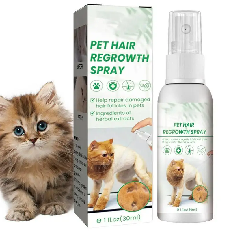 

Cat Detangler Spray For Matted Hair Leave In Conditioner Pet Detangling Spray Pet Hair Regrowth Spray For Cats & Dogs Safe Pet