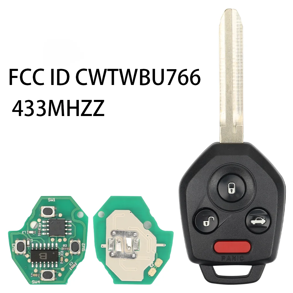 

SILY автомобильный ключ дистанционного управления для Subaru Outback Impreza Tribeca Legacy Forester Auto CWTWB1U811 CWTWBU766 4D60 4D62 4D82 чип