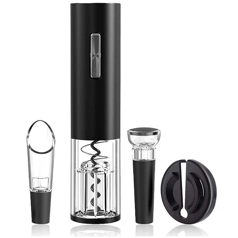 

Электрический штопор, перезаряжаемый комплект, автоматический штопор, штопор, штопор для вина с зарядным кабелем USB Type C