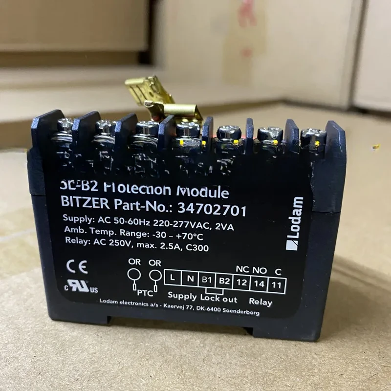 Лодам СЕ-Б2 34702701 Модуль защиты двигателя поршневого компрессора Bitzer
