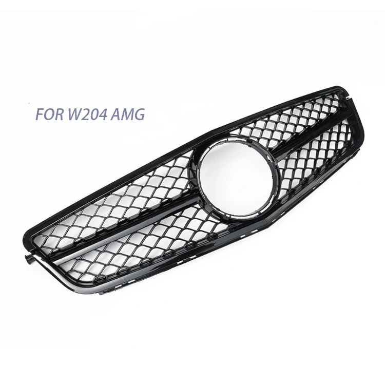 

FOR Model car C class W204 mesh Plastic Universal update AMG style grille For mercedes benz C class W204 2007-2014