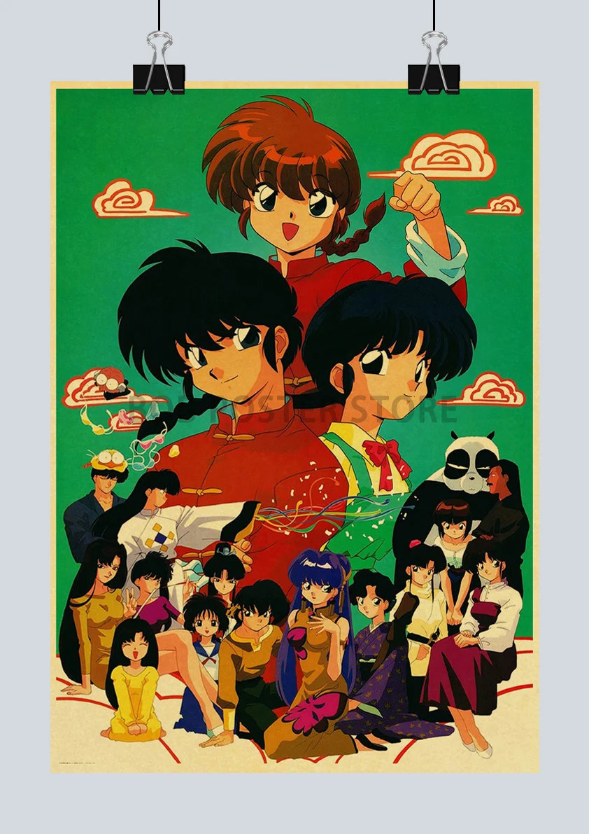 Настенная наклейка Ranma 1/2  lanxihaibao