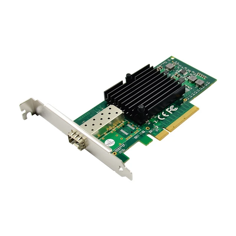 1 шт. оптоволоконная сетевая карта для сервера один оптический порт 10G SFP + 82599EN Chip