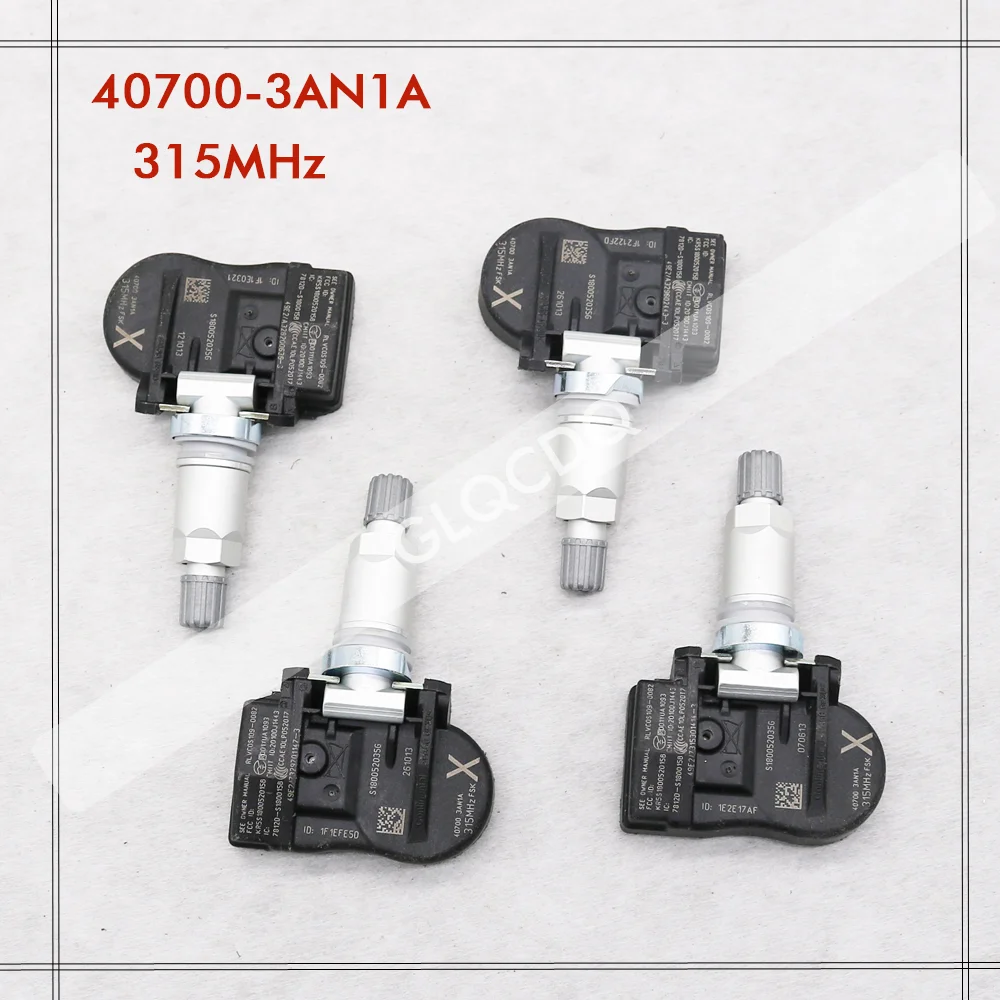 TPMS сенсор для NISSAN VERSA NOTE 2013-2020 NISSAN Датчик давления в шинах 315 МГц TPMS датчик давления в шинах 40700-3AN1A 407003AN1A