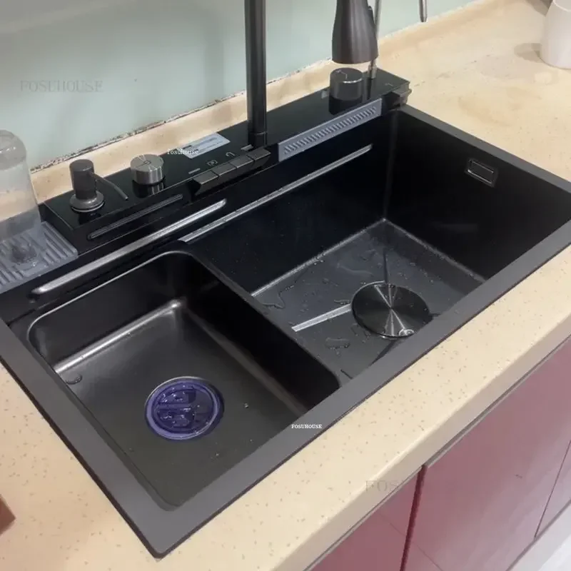 Умные кухонные мойки раковина с дождевой водой Кит большая утолщенная сотовая
