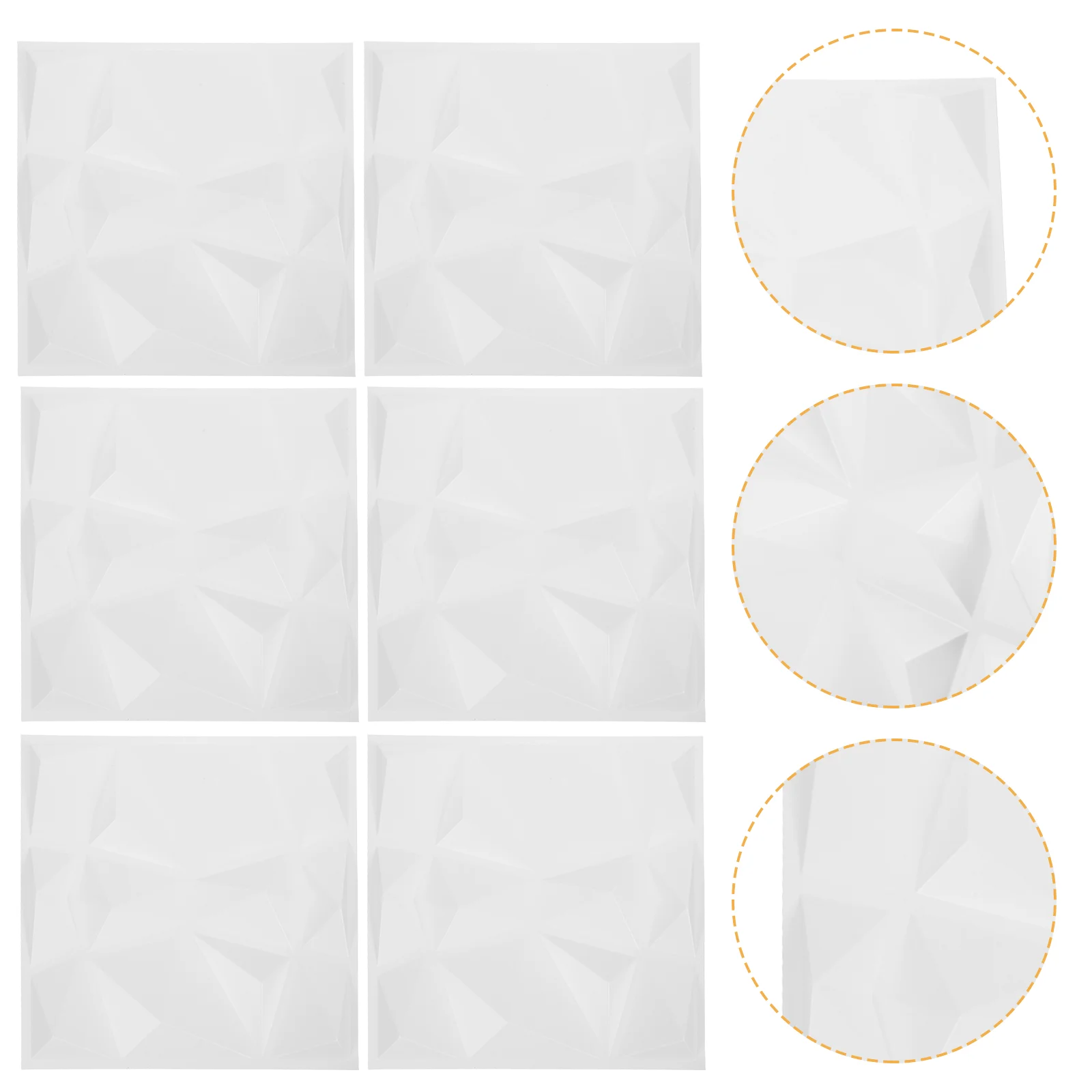 6 шт. трехмерная стеновая панель для обоев отеля украшение 3d очистка и наклейка