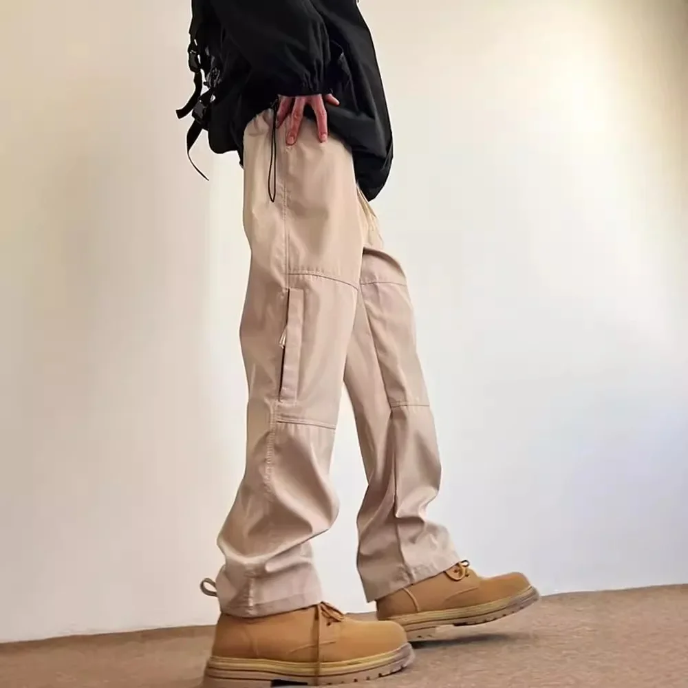 Водонепроницаемые ветрозащитные летние тонкие прямые свободные походные брюки