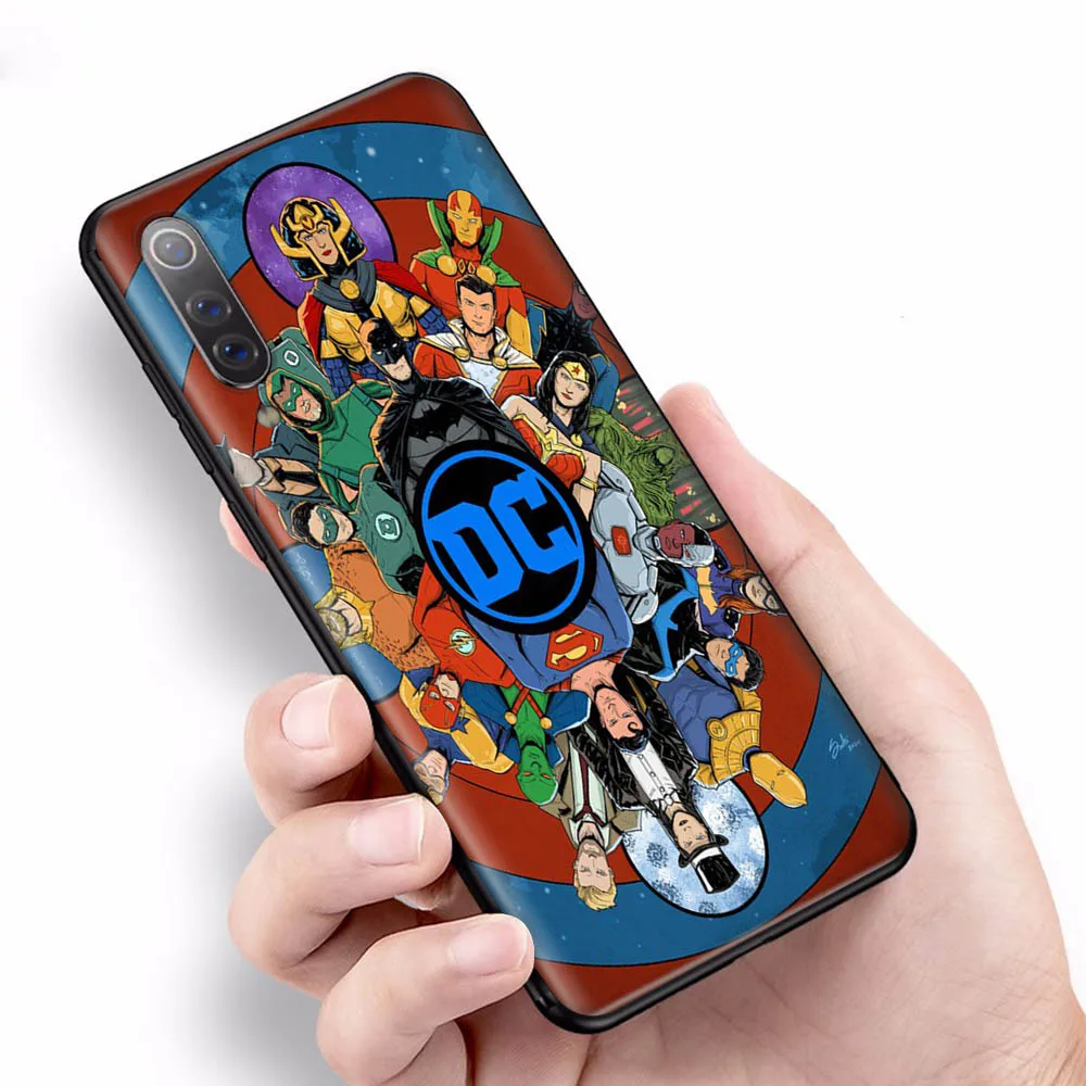 G-22 DC Comics Super hero Soft чехол для OPPO A31 A32 A33 A35 A52 A53 A53S A54 A54S Reno 4 4F 4Z Lite Pro 5G